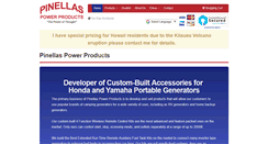 Desktop Screenshot of pinellaspowerproducts.com